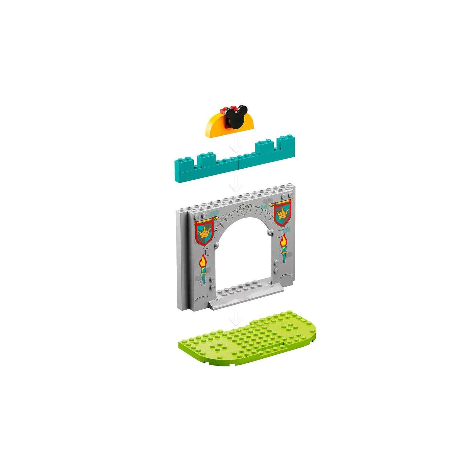 Конструктор LEGO Mickey and Friends Микки защитники замка 215 дет. - фото 6