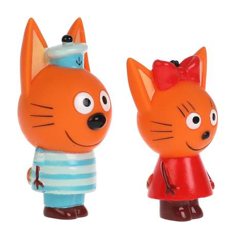 Набор для ванной Играем вместе Три кота Карамелька Коржик 278988