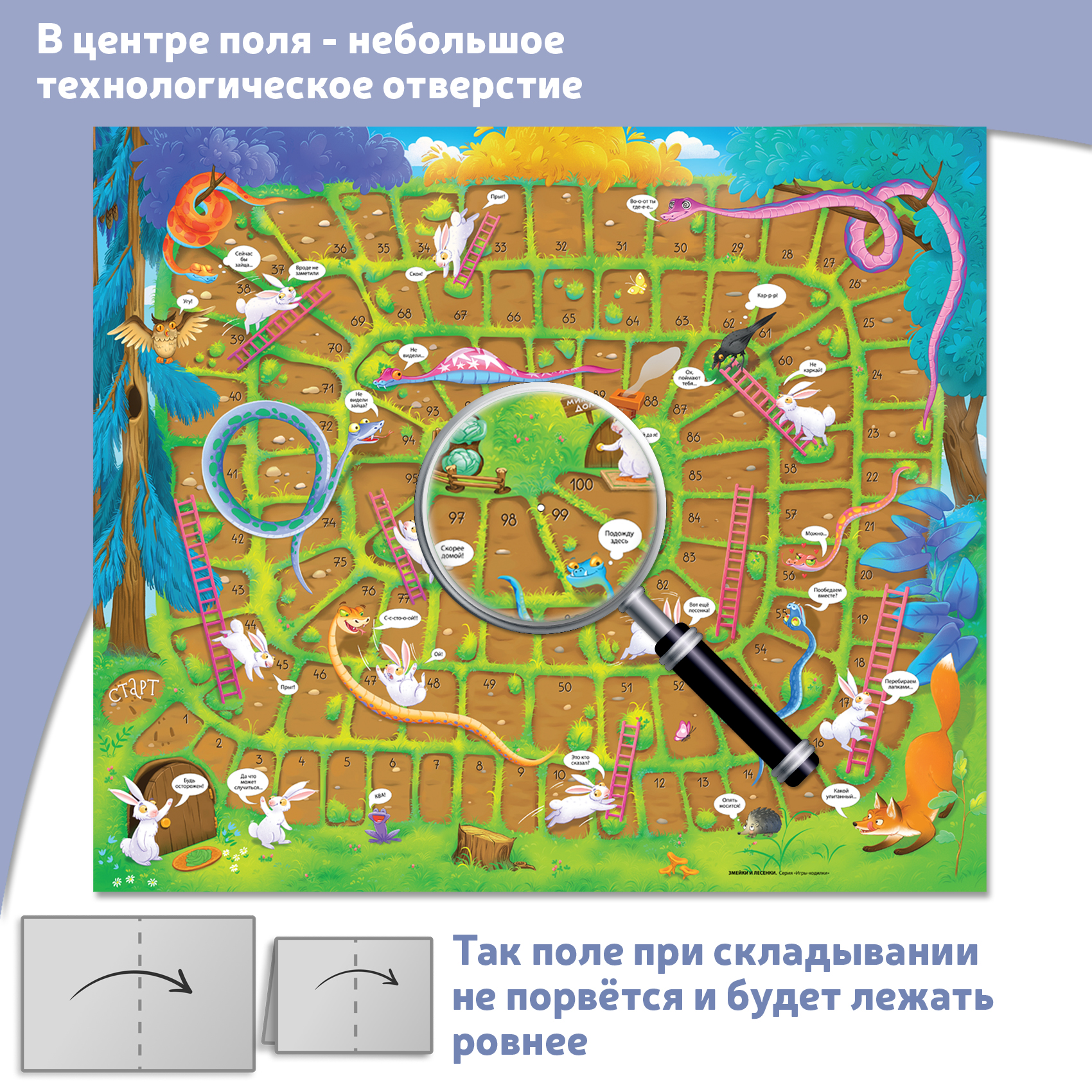 Настольная игра Дрофа-Медиа Змейки и лесенки - фото 3