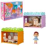 Домик для кукол 1TOY с мебелью