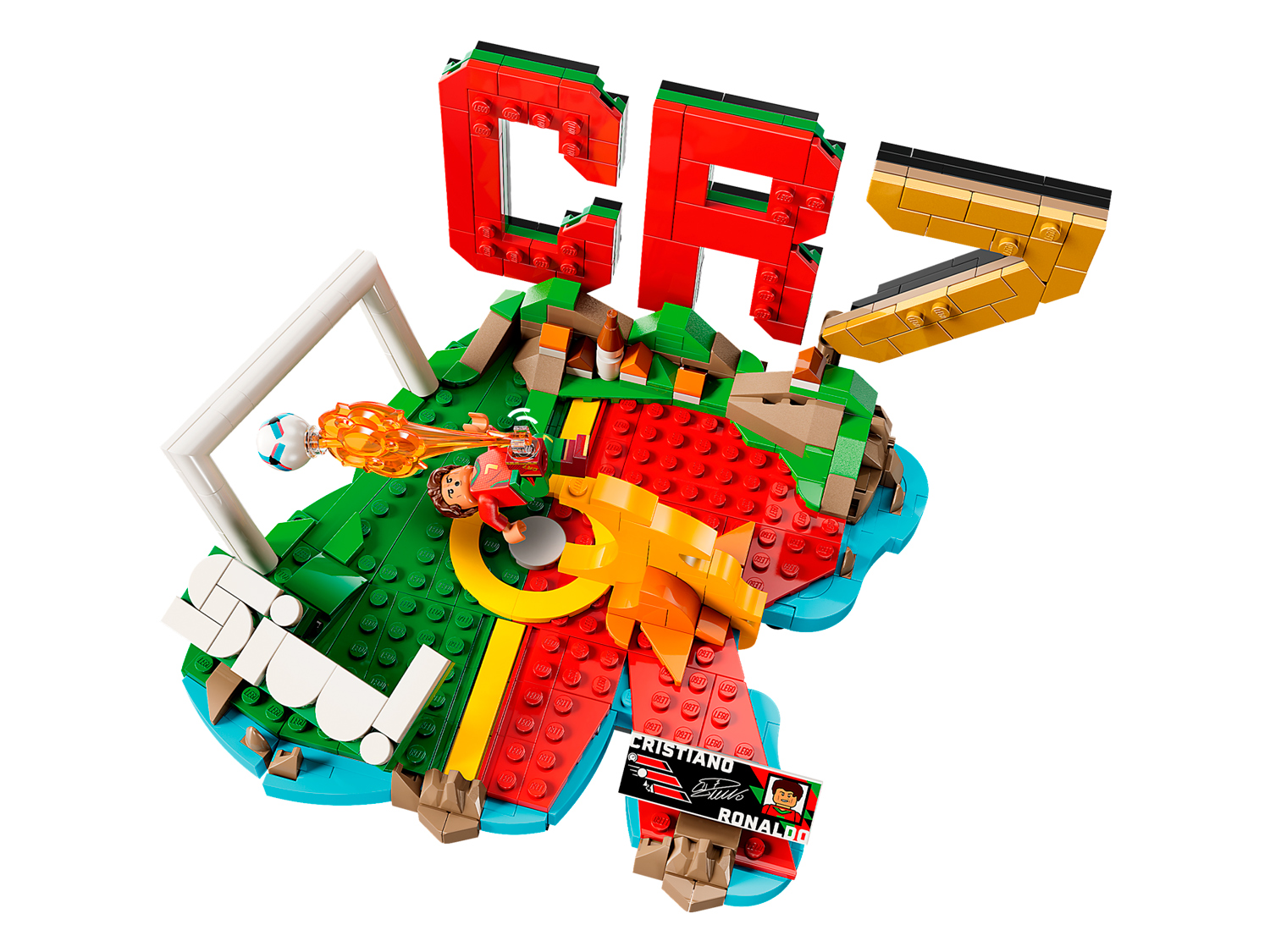 Конструктор LEGO Editions Диорама Криштиану Роналду 490 дет. - фото 4