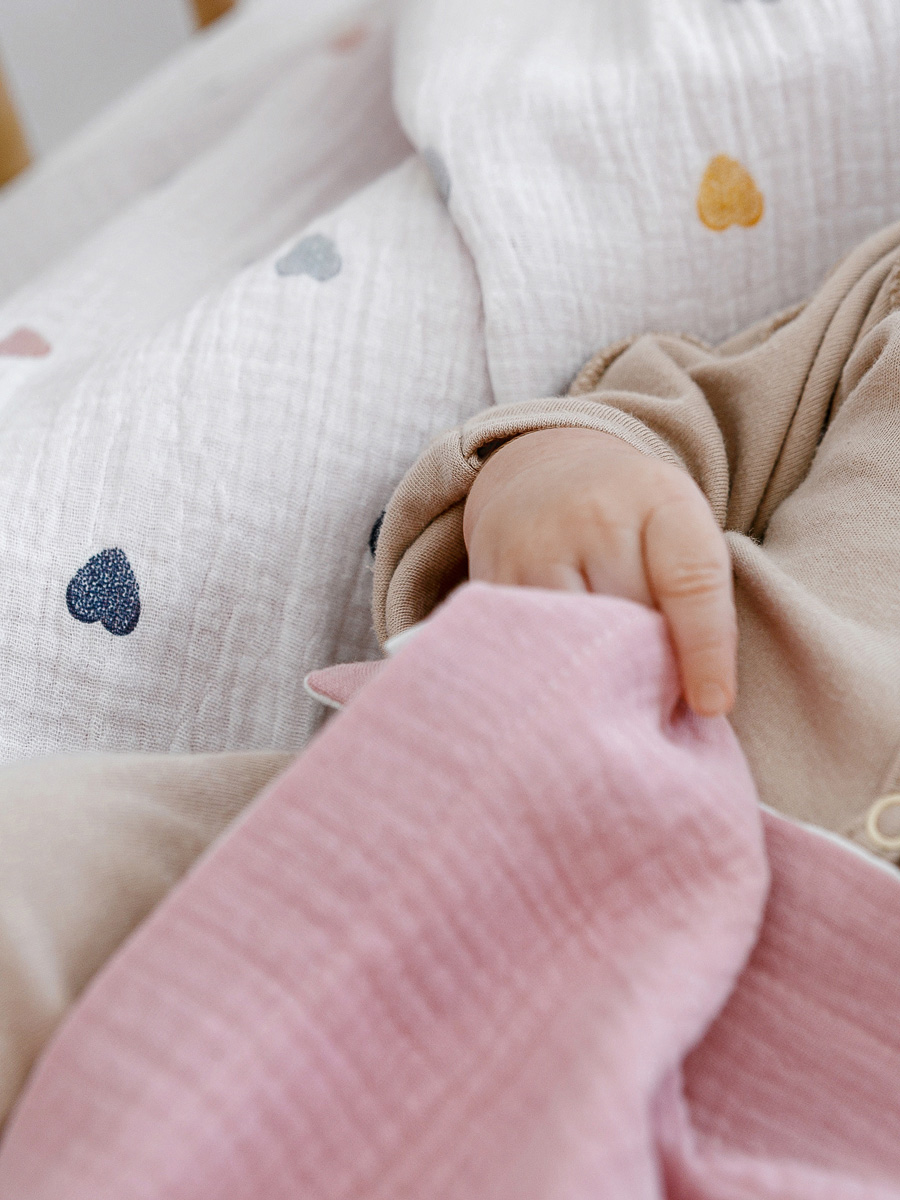 Плед ЛетиПташка розовый 95 x 130 см хлопок - фото 3