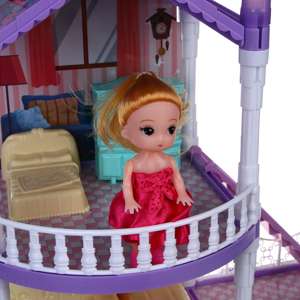 Домик для кукол Игроленд с мебелью 278-136 - фото 4