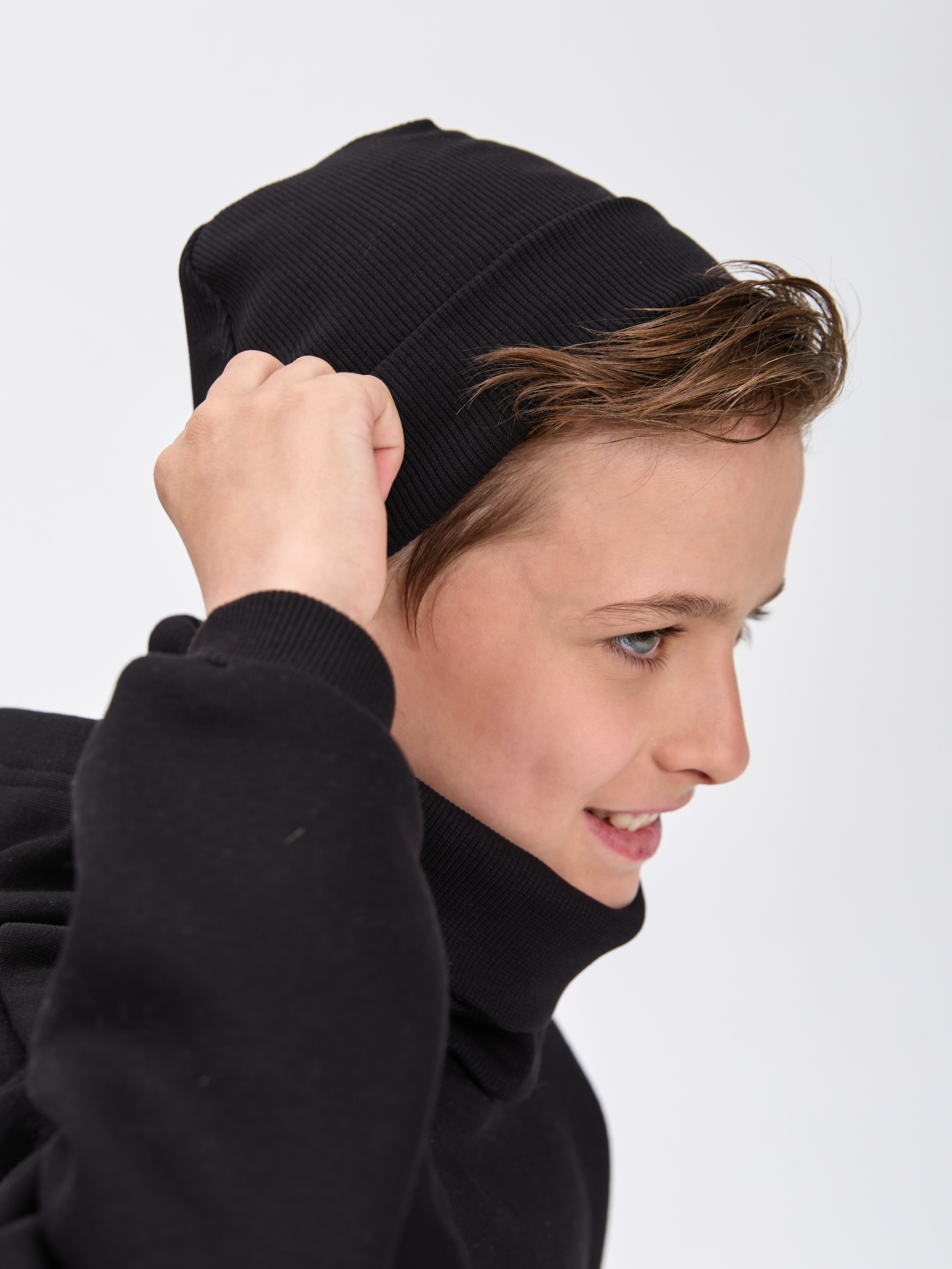 Шапка и снуд Лапушка 0258 черный - фото 1