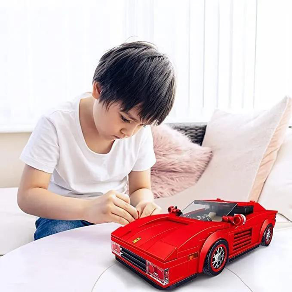 Конструктор Mould King Спорткар Ferrari Testarossa блочный - фото 5