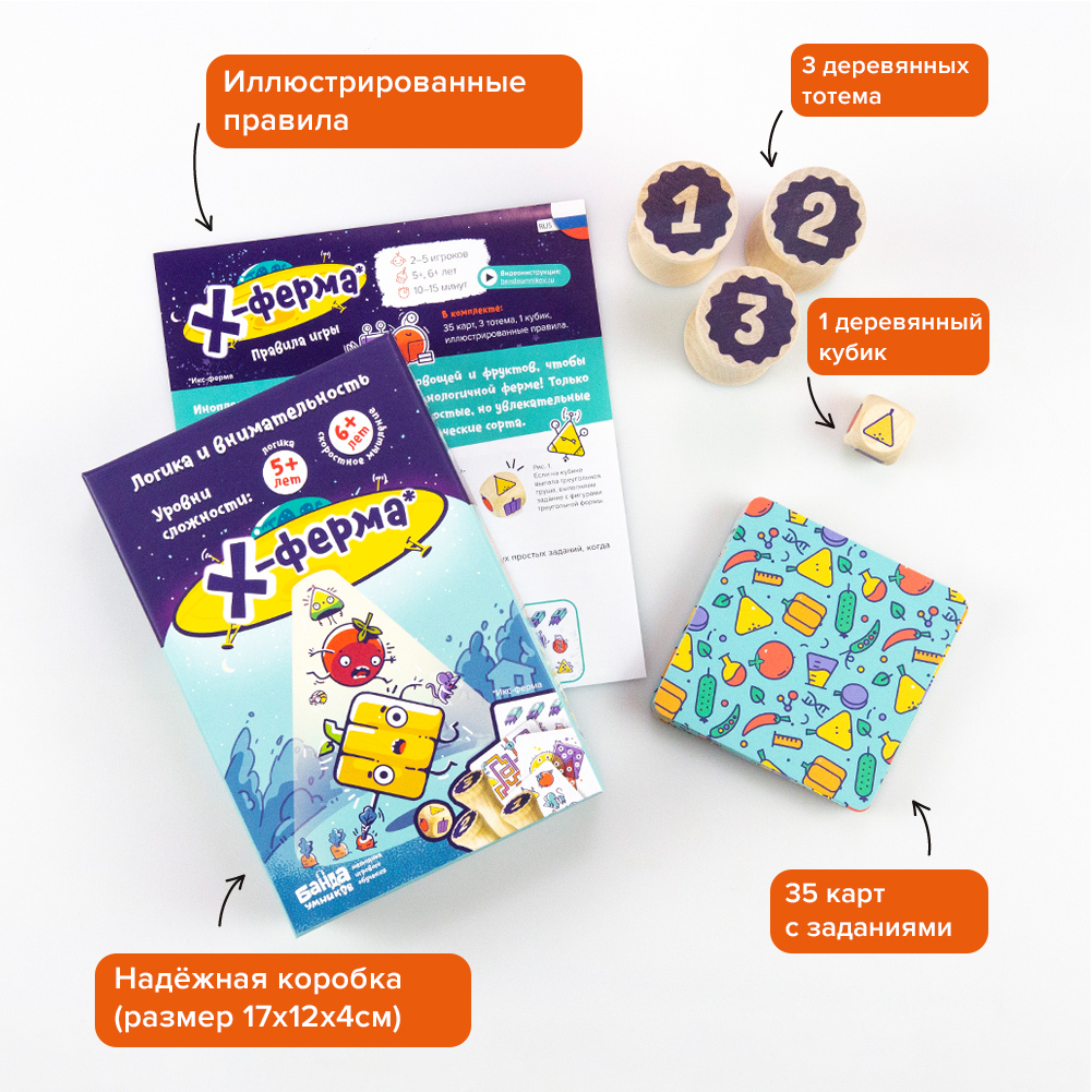 Настольная игра Банда умников Х-ферма - фото 9
