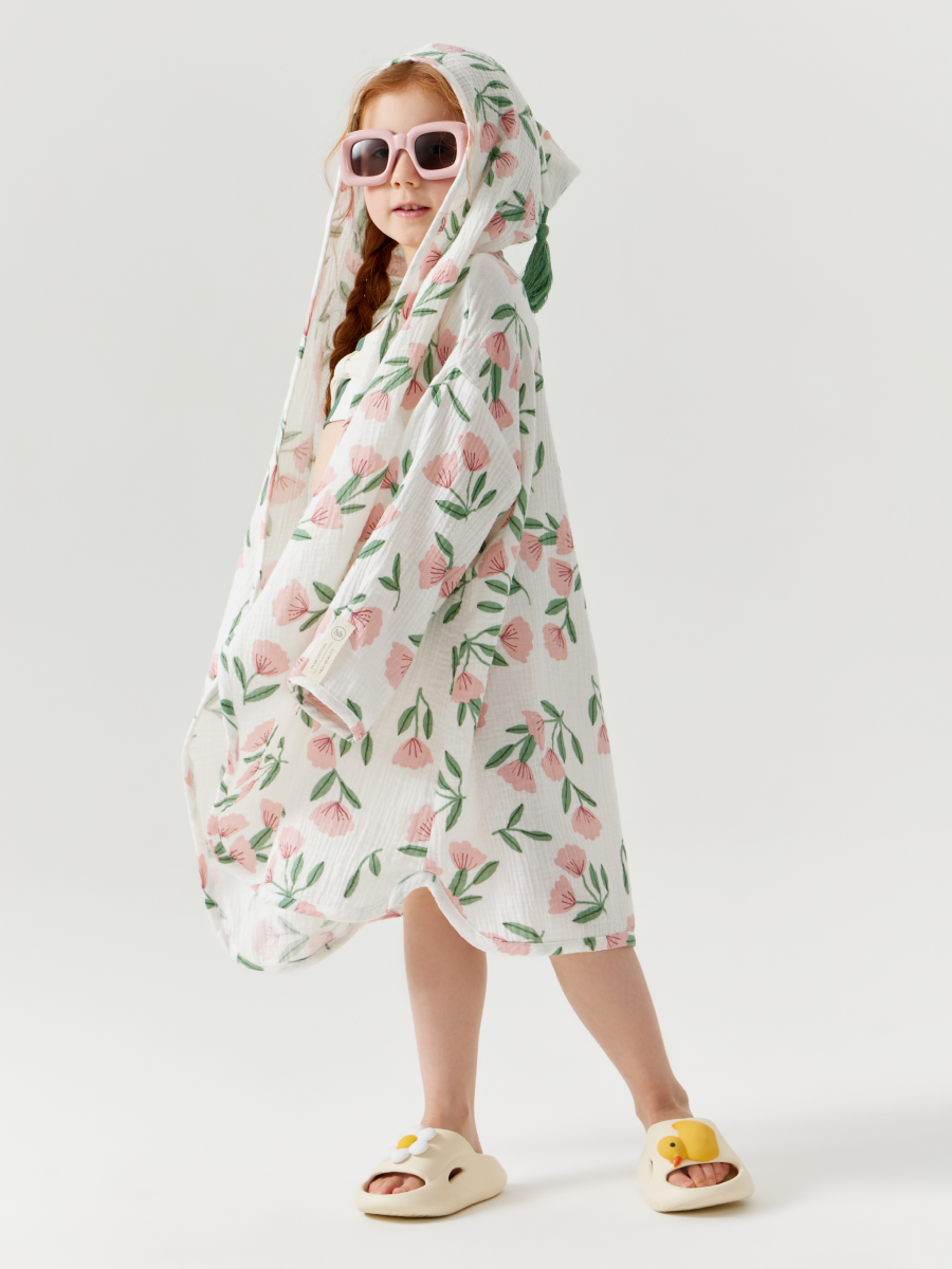 Халат Happy Baby 88129_pink-flower - фото 1