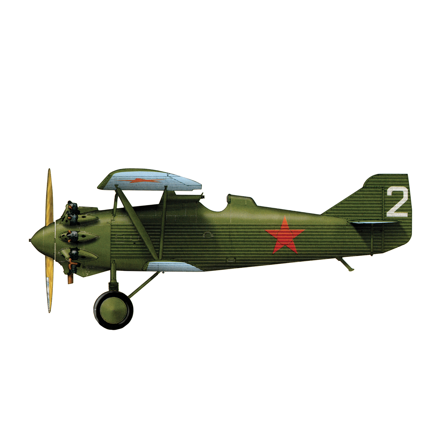 Модель для сборки Звезда Самолет АНТ-5( И-4) 7271 - фото 2
