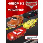 Игровой набор ТОТОША Машинки Тачки Маквин, 4 шт 1:43