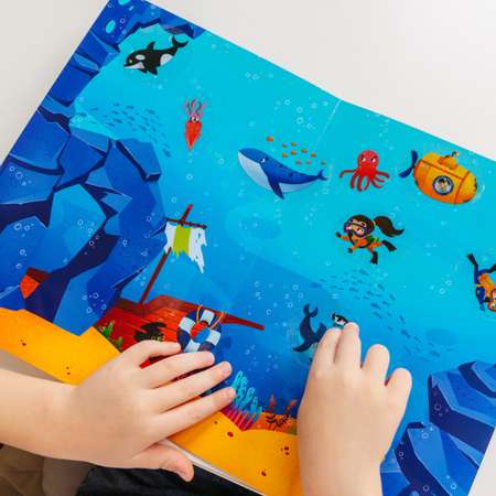 Наклейки El BascoKids Подводный мир 29 шт.