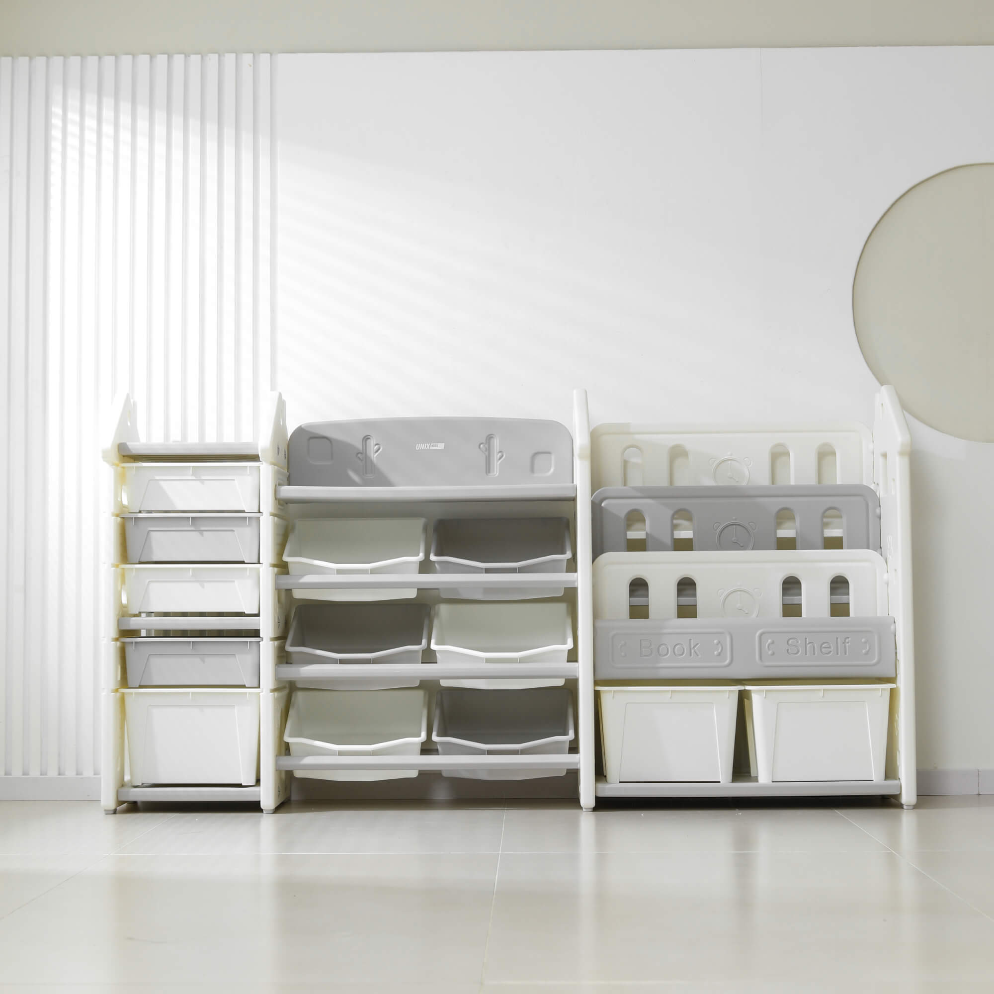 Стеллаж для игрушек и книг UNIX Kids Замок/Сastle - фото 21