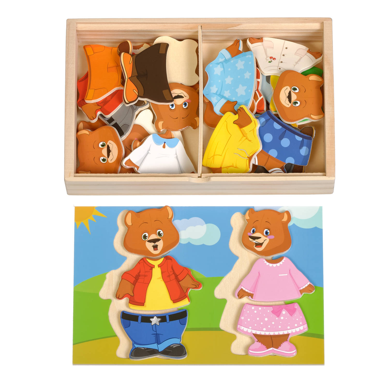 Игрушка МДИ Два медведя - фото 1