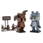 Конструктор brick labs Конструктор Волк и Пес 303 дет.