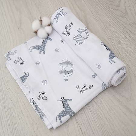 Пеленка Babyton Жирафики 1200