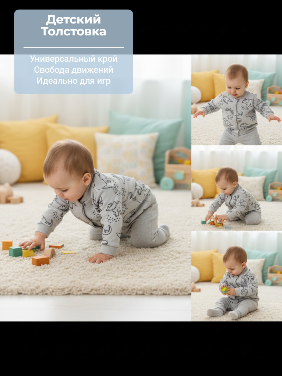 Толстовка YOULALA 0691340213 - фото 6