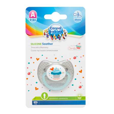 Пустышка Canpol Babies силикон анатомическая от 0 мес.