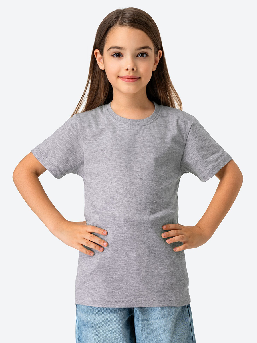 Футболка 3 шт HappyFox HF5501N3серыймеланж.т.бордовый.синий - фото 13