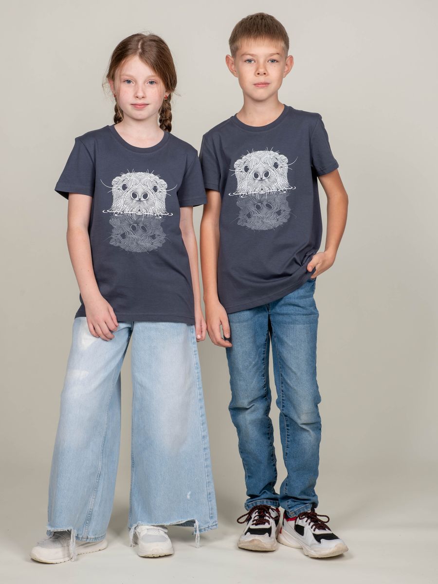 Футболка Lets Go 51366_серый - фото 6