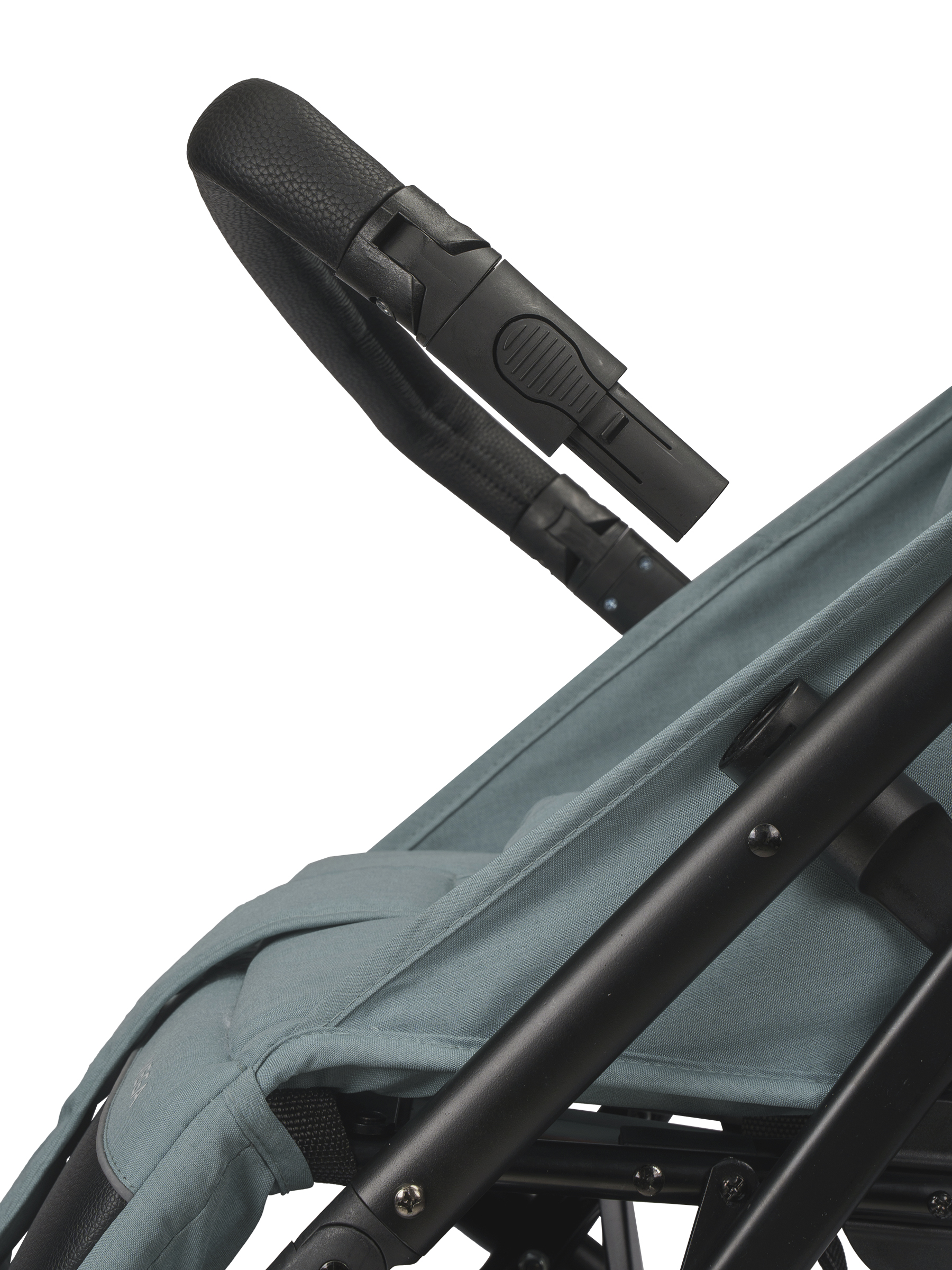 Коляска прогулочная Indigo Mega голубой - фото 18