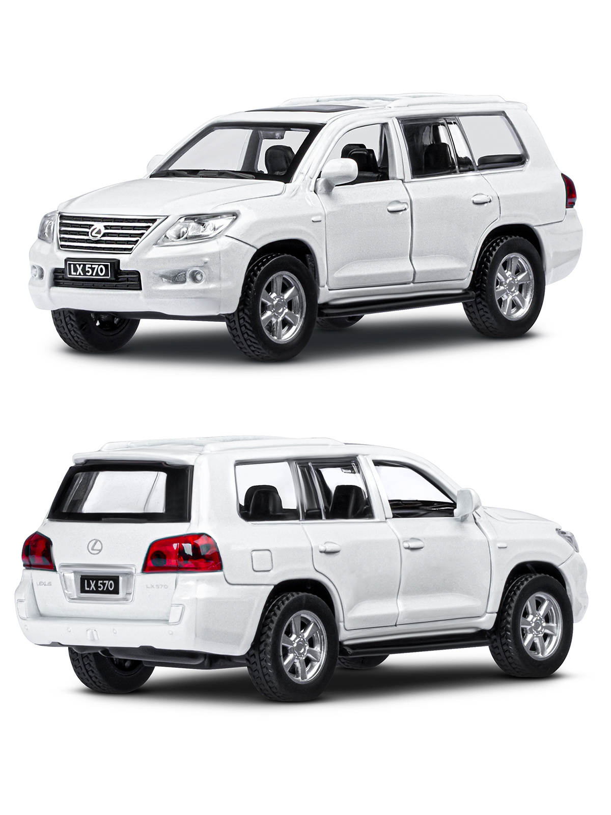 Внедорожник АВТОпанорама Lexus LX570 1:43 JB1251262 - фото 10