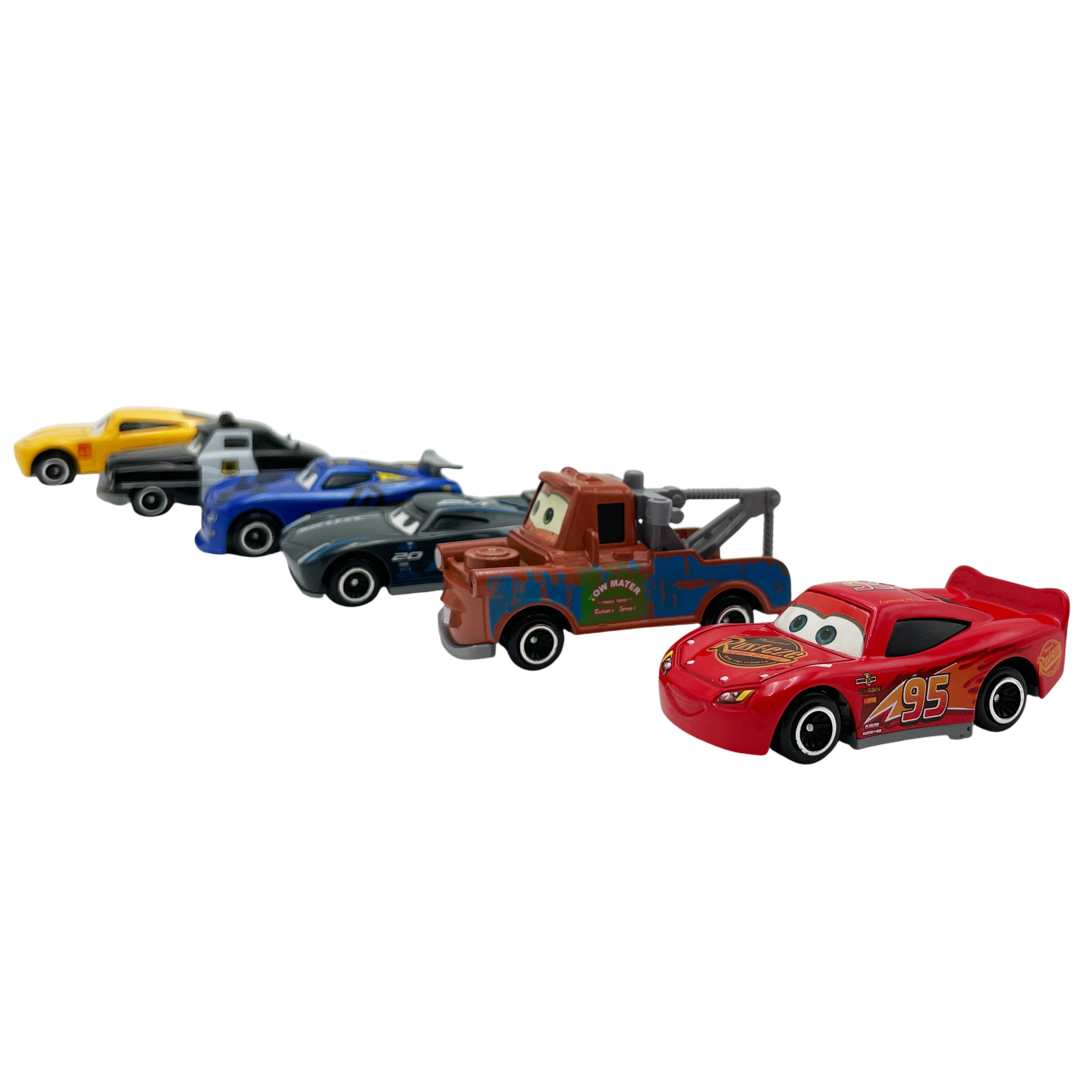 Игровой набор Zhorya Молния Маккуин McQueen 6 штук 829082 - фото 7