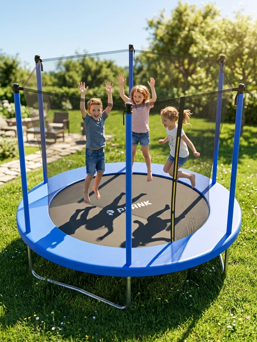 Батут уличный Plank SKY 10ft internal 305см с внутренней сеткой - фото 6