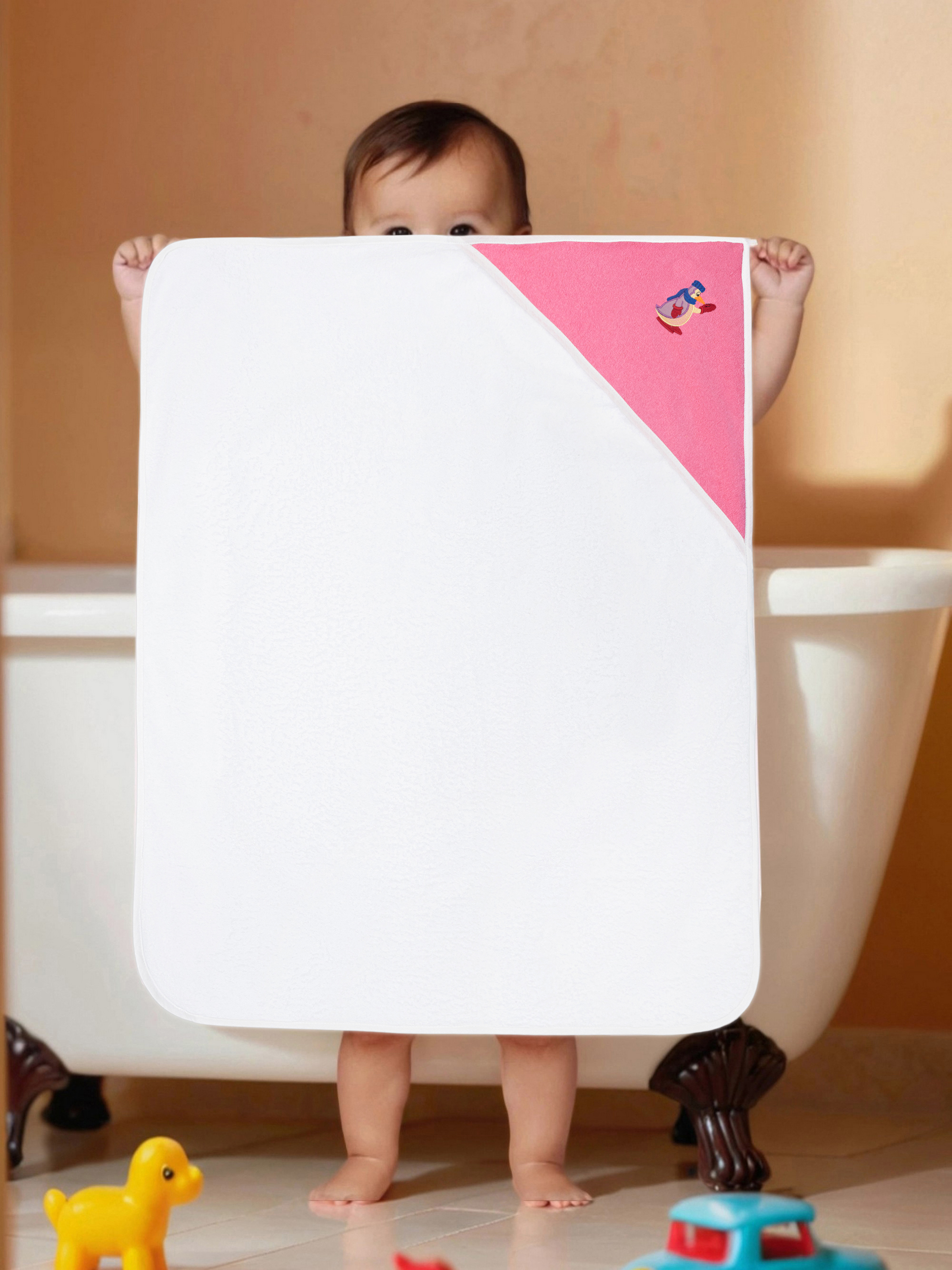 Полотенце уголок Wellness Малыш-00/73_П 80 x 100 см 1 шт. - фото 2