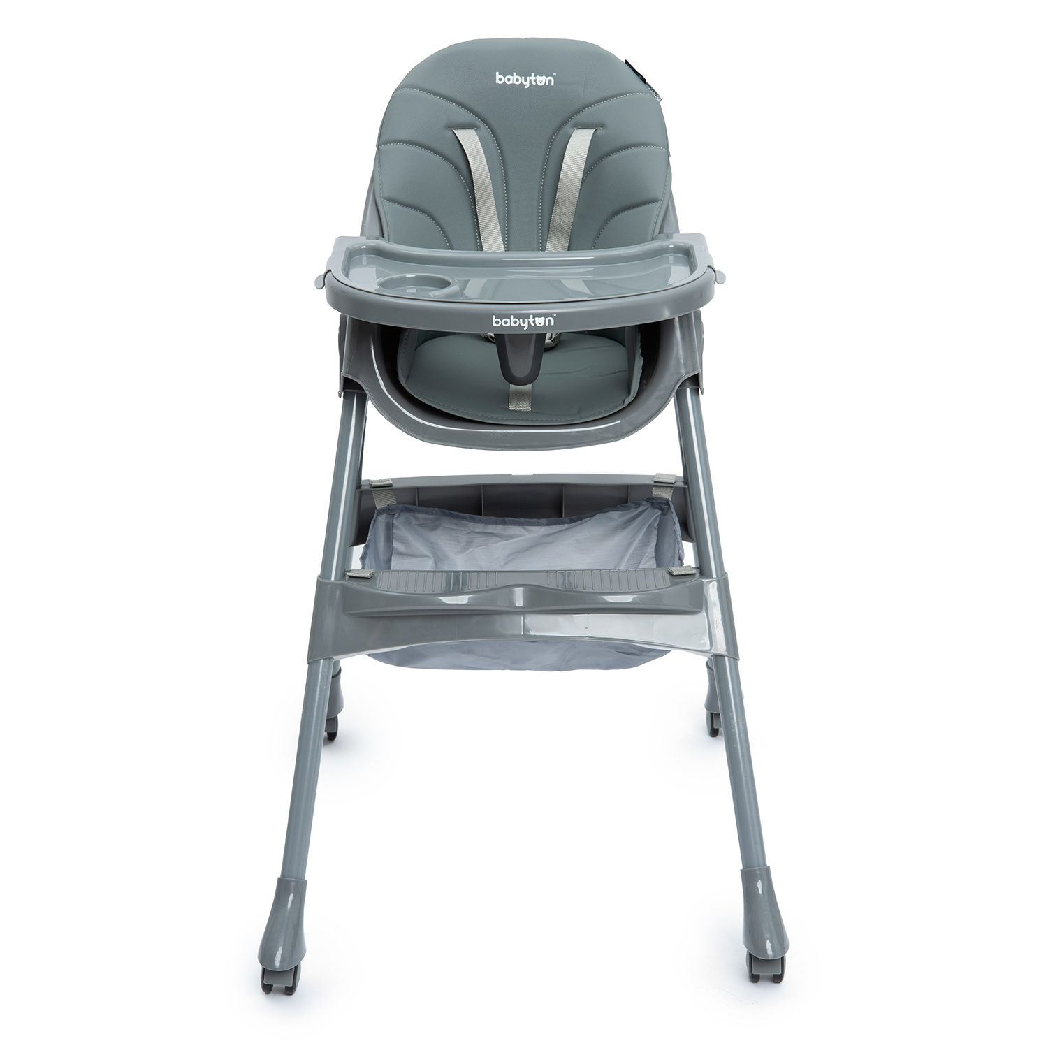 Стульчик для кормления Babyton Bueno Grey-Grey классический - фото 2
