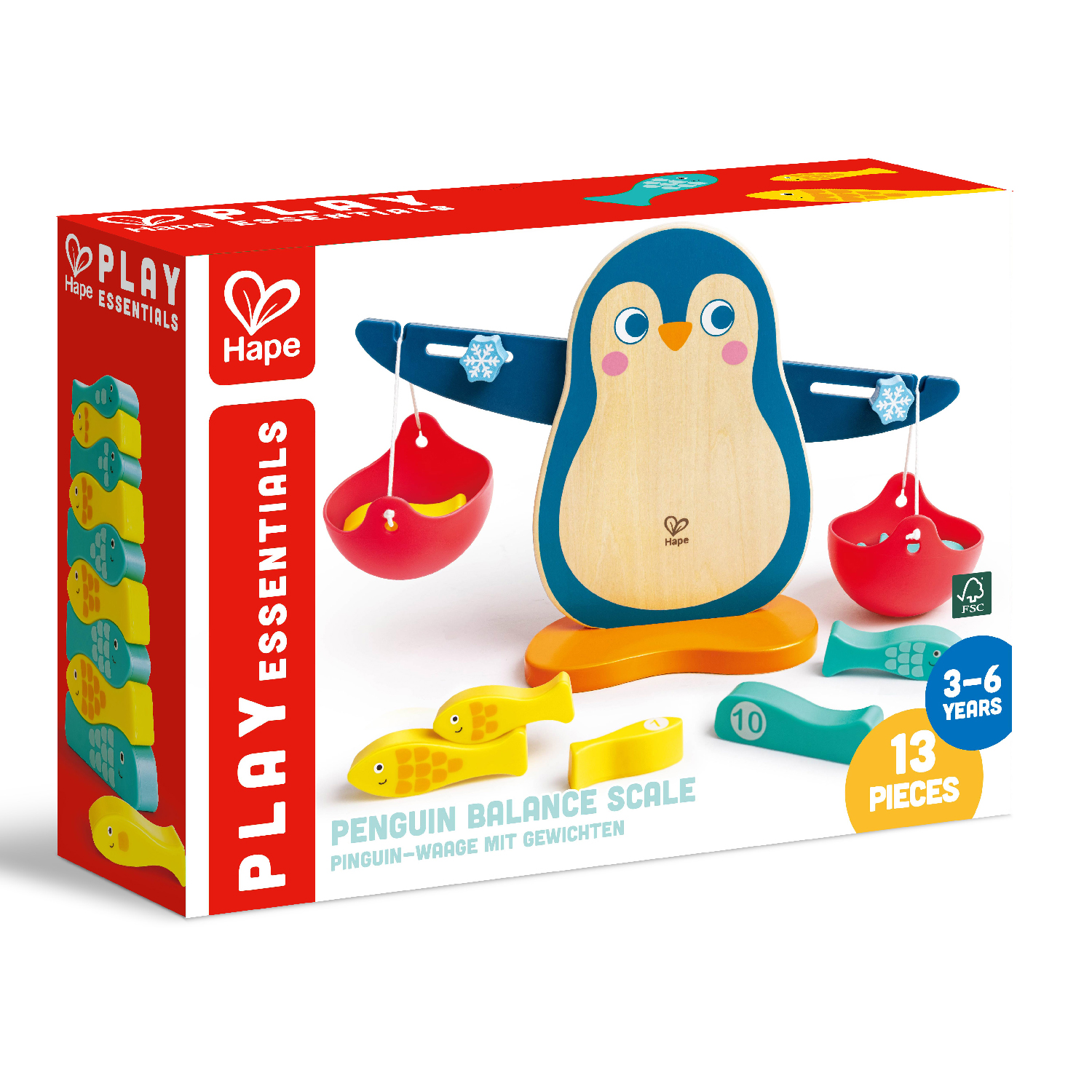 Настольная игра Hape Балансир Пингвин E1074_HP - фото 10
