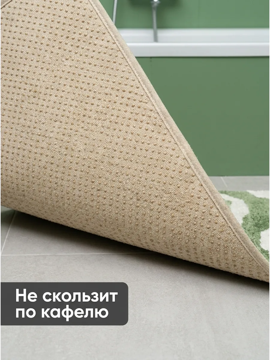 Комплект для ванной SOFANNA ковриков и штора - фото 4