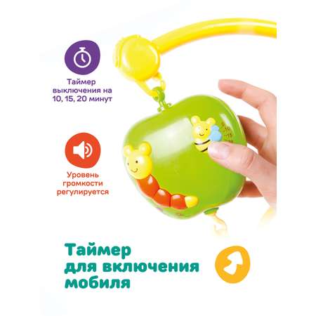 Мобиль Жирафики Волшебная полянка