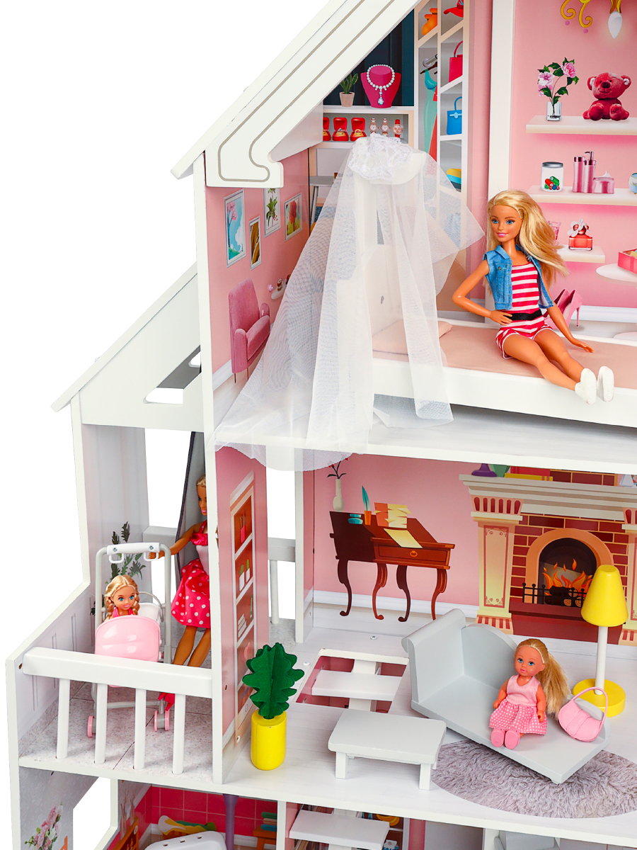 Домик для кукол PAREMO с мебелью PD320-07 - фото 7
