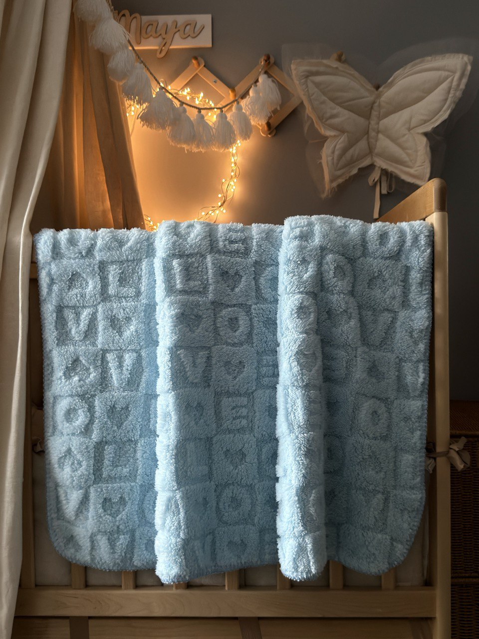 Плед ОТК 118 x 100 см велсофт - фото 2