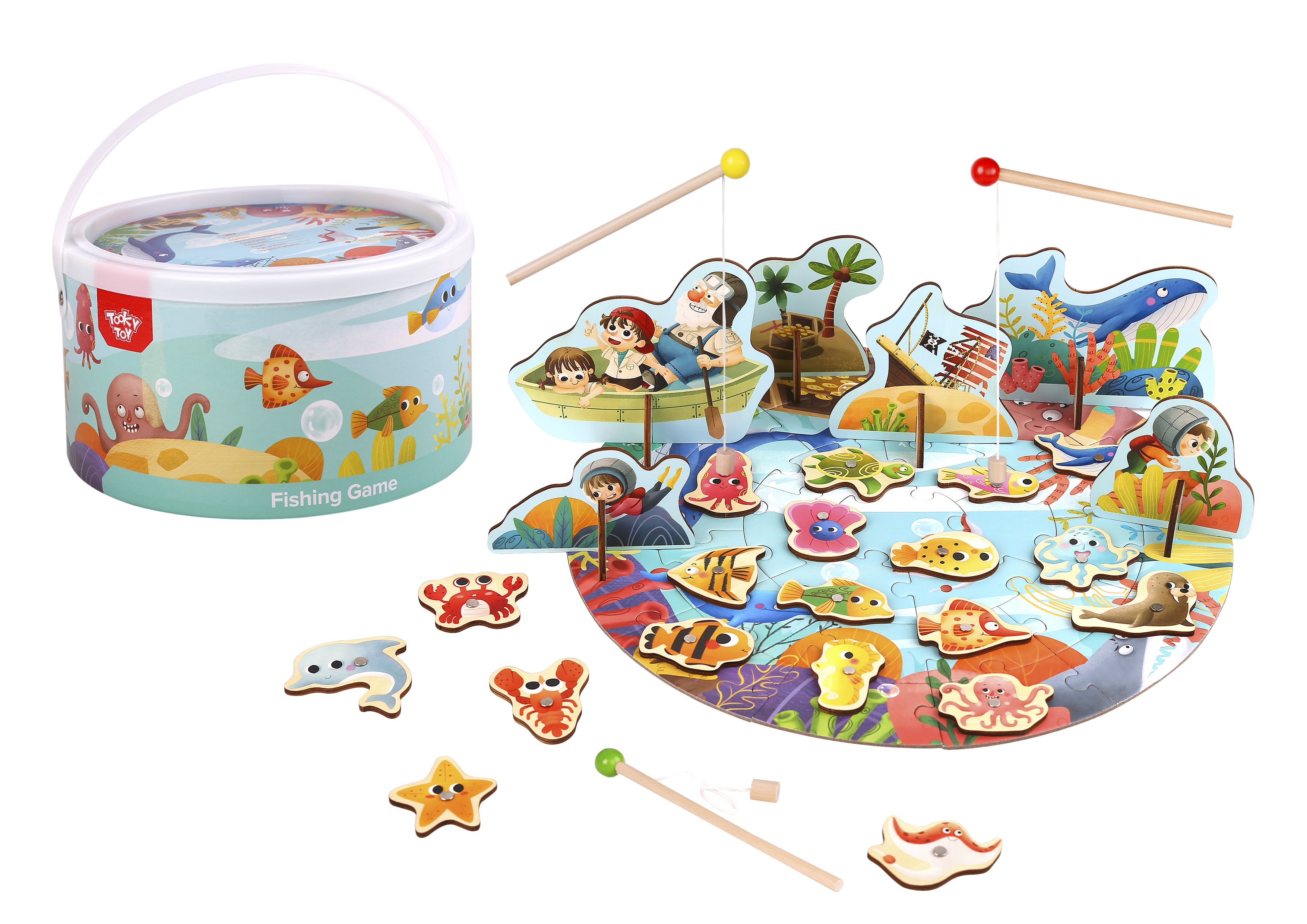 Игрушка Tooky Toy рыбалка - фото 3