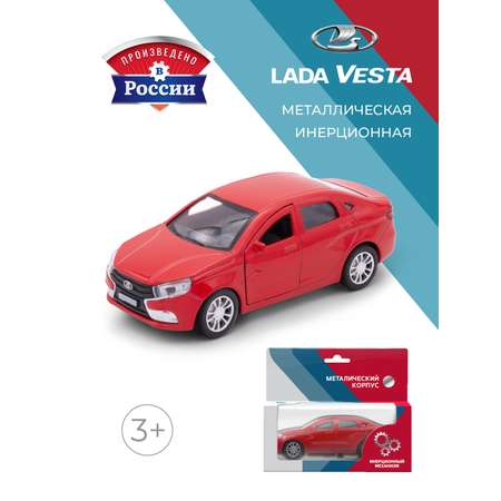 Автомобиль . LADA Lada/Лада 1:34 красный в ассортименте
