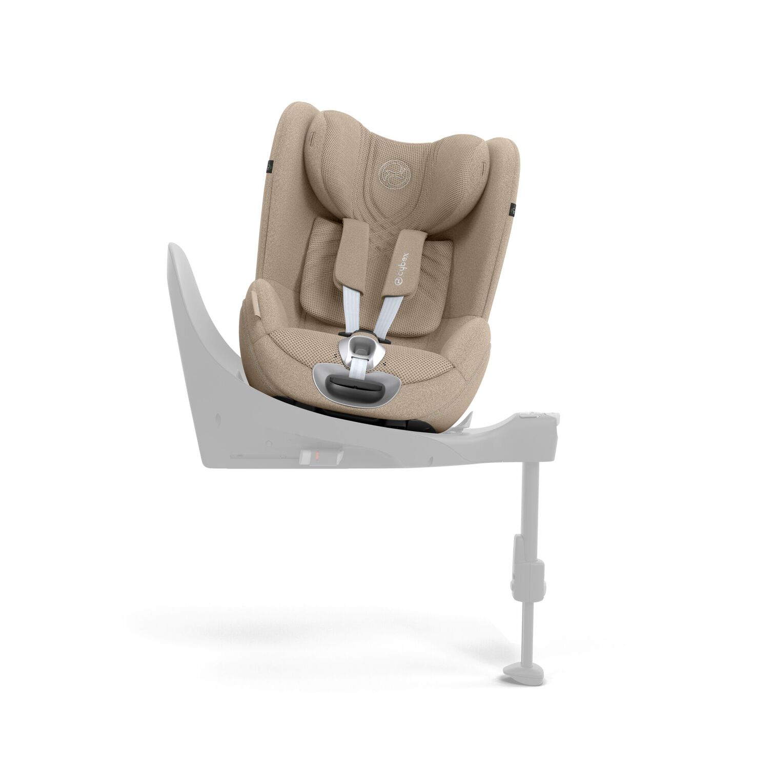 Автокресло Cybex Sirona T i-Size Isofix 0+/1 (0-18 кг) бежевый - фото 4