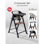 Стульчик для кормления Happy Baby Dorian шезлонг башня помощника черный