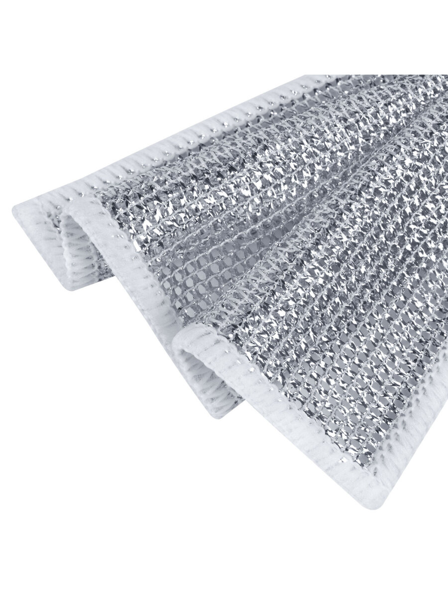 Тряпка скрабер Лайма для мытья посуды кухонная металлическая набор 10 штук - фото 10