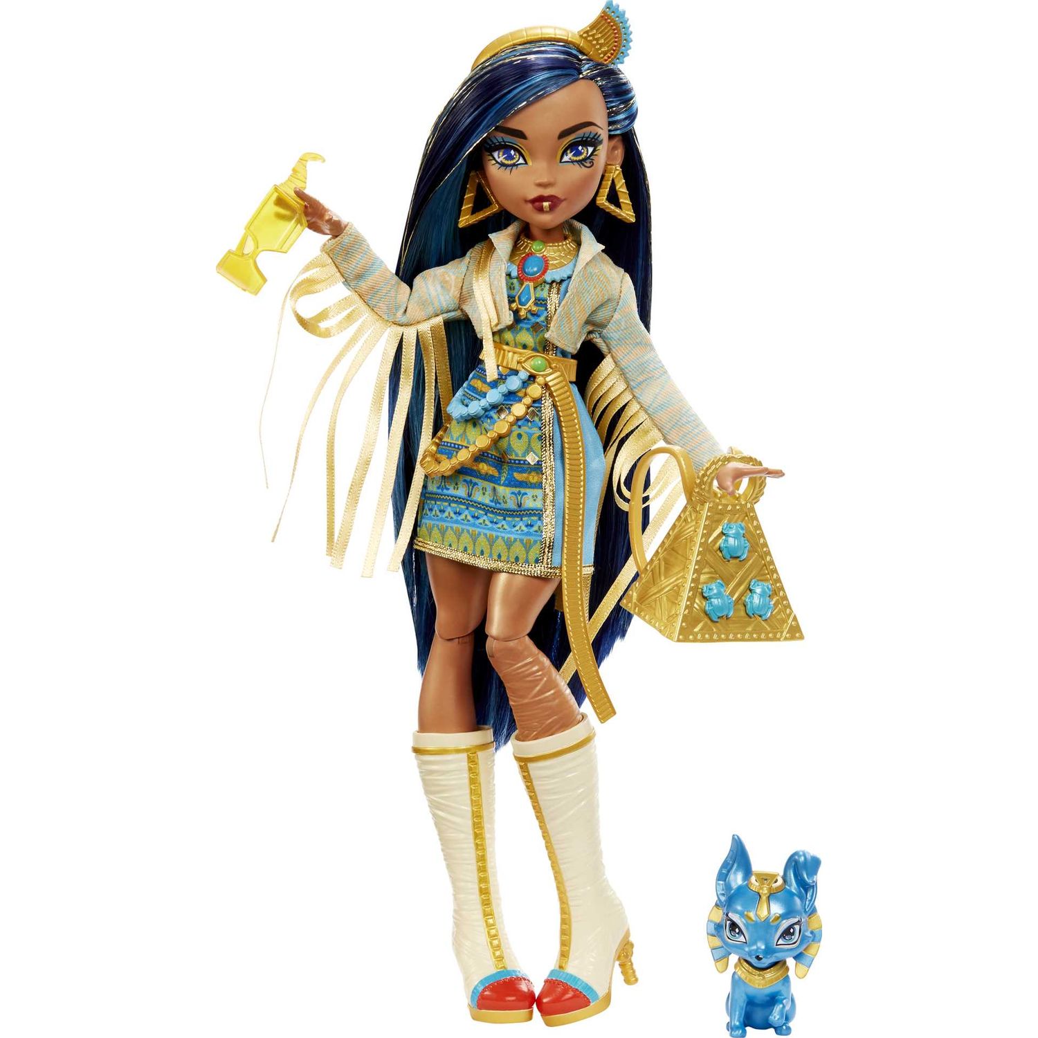 Кукла модельная Monster High Cleo de Nile HHK54 - фото 3