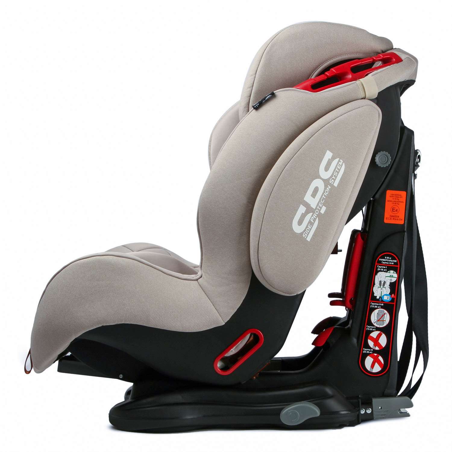 Автокресло Olsson Voyager Fix Beige Sport Isofix 1/2/3 (9-36 кг) - фото 11