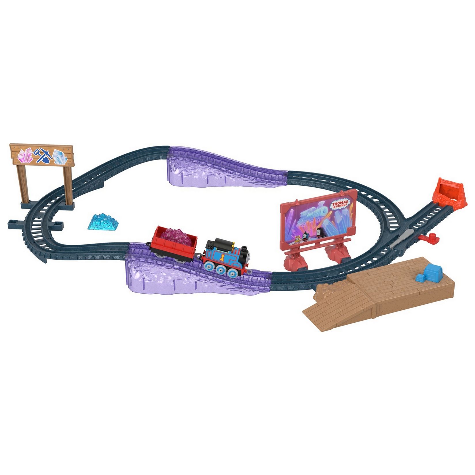 Набор железнодорожный Thomas and Friends HGY82 - фото 1