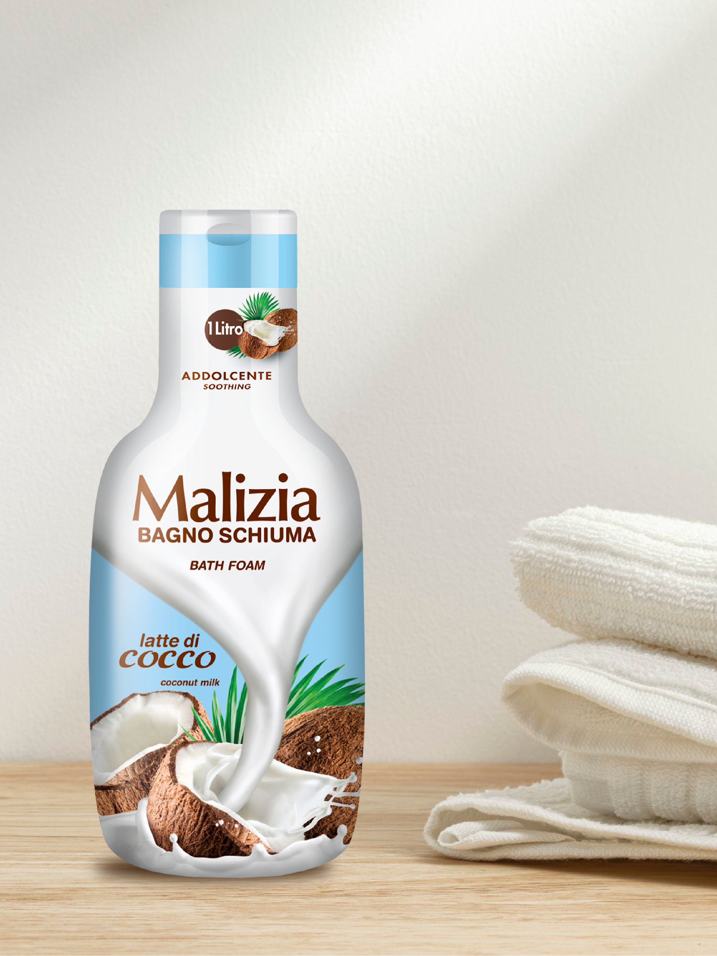 Гель Malizia Coconut 1000 мл - фото 4