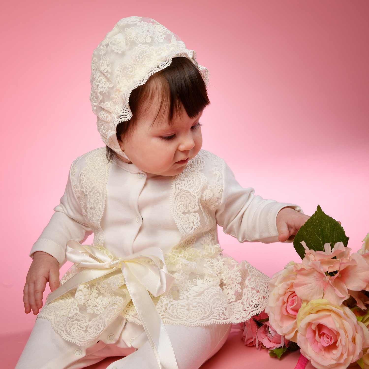 Комплект на выписку Patrino Р-4-140_молочный - фото 6