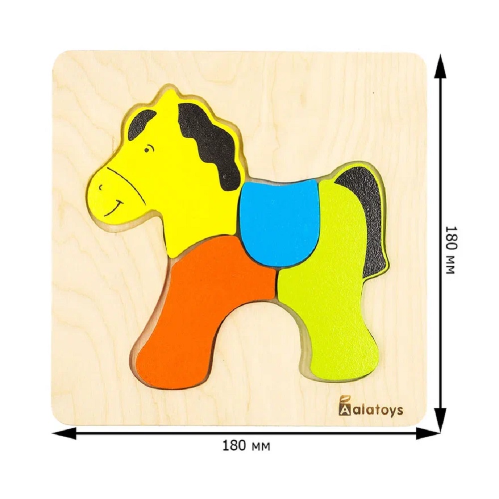 Игрушка Alatoys сортер Лошадка - фото 6