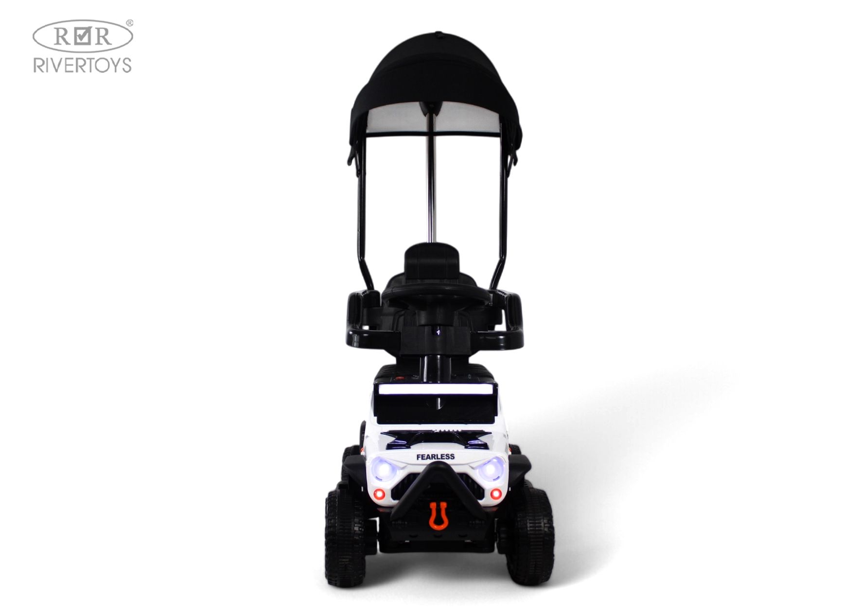 Электромобиль RIVERTOYS G009GG-WHITE С пультом ДУ - фото 3