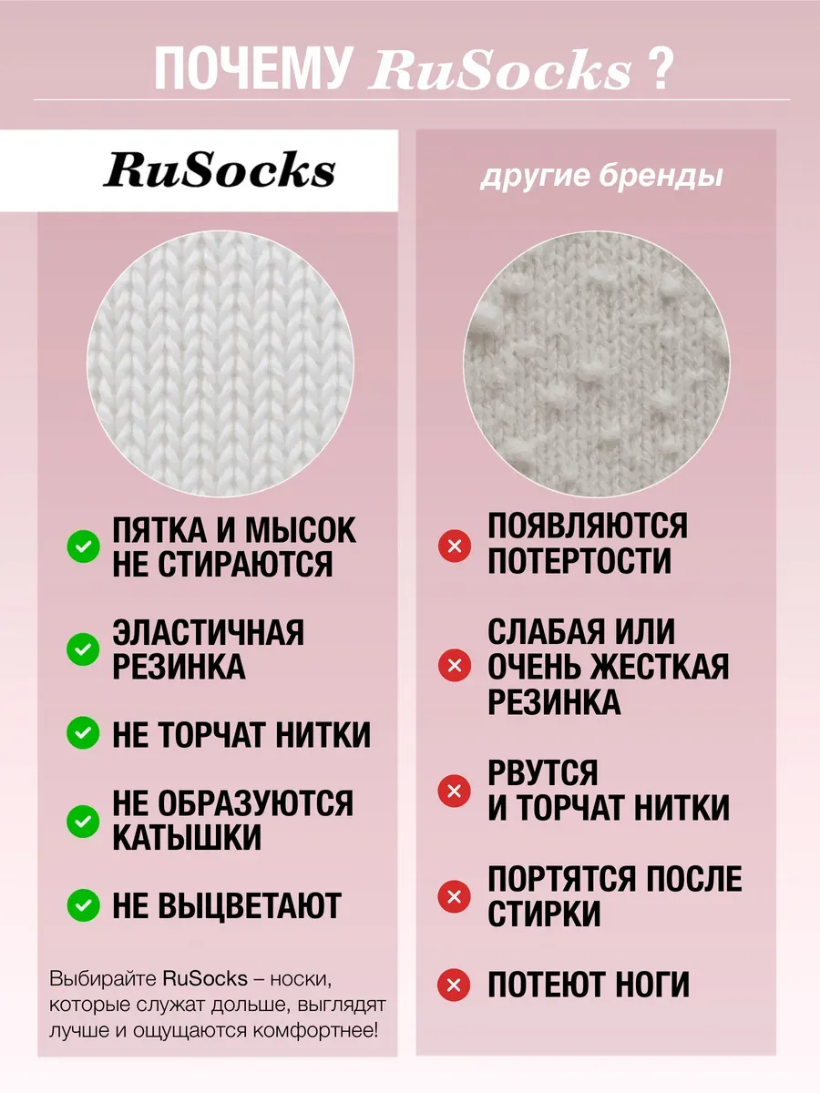 Колготки 3 пары RuSocks ДК3-130831 Колготки/3 пары - фото 12