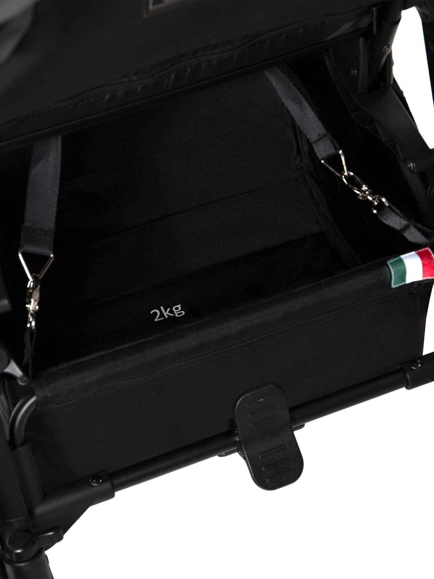 Коляска прогулочная Sweet Baby Contente Plus Basic Black черный - фото 21