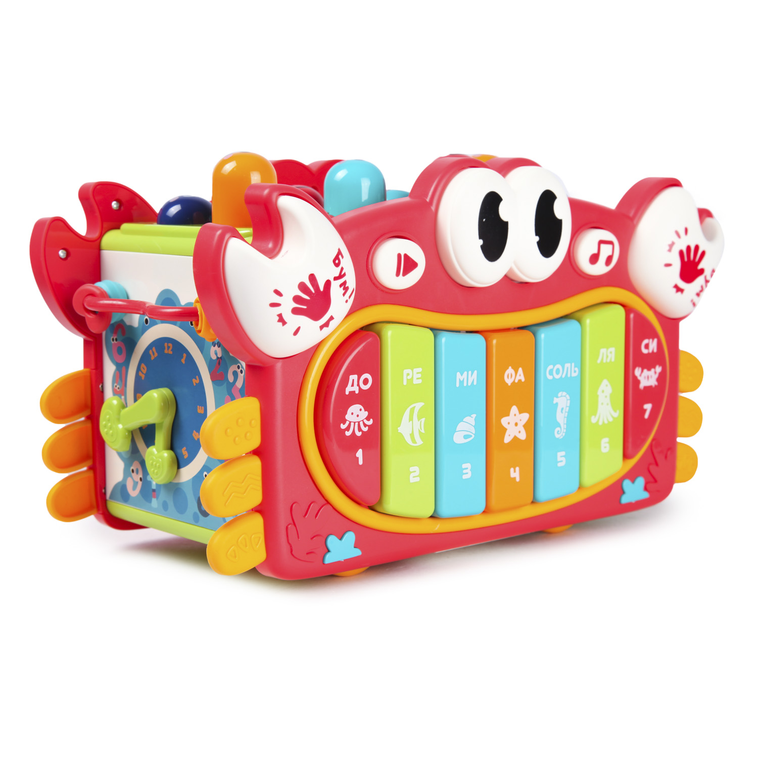 Игрушка BabyGo сортер Крабик - фото 6