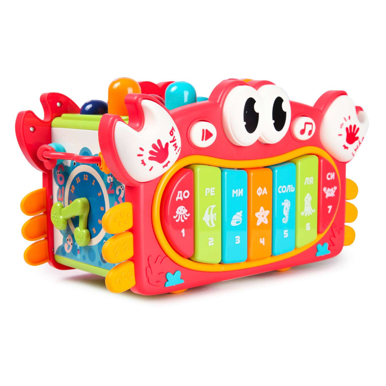 Игрушка BabyGo сортер Крабик - фото 6