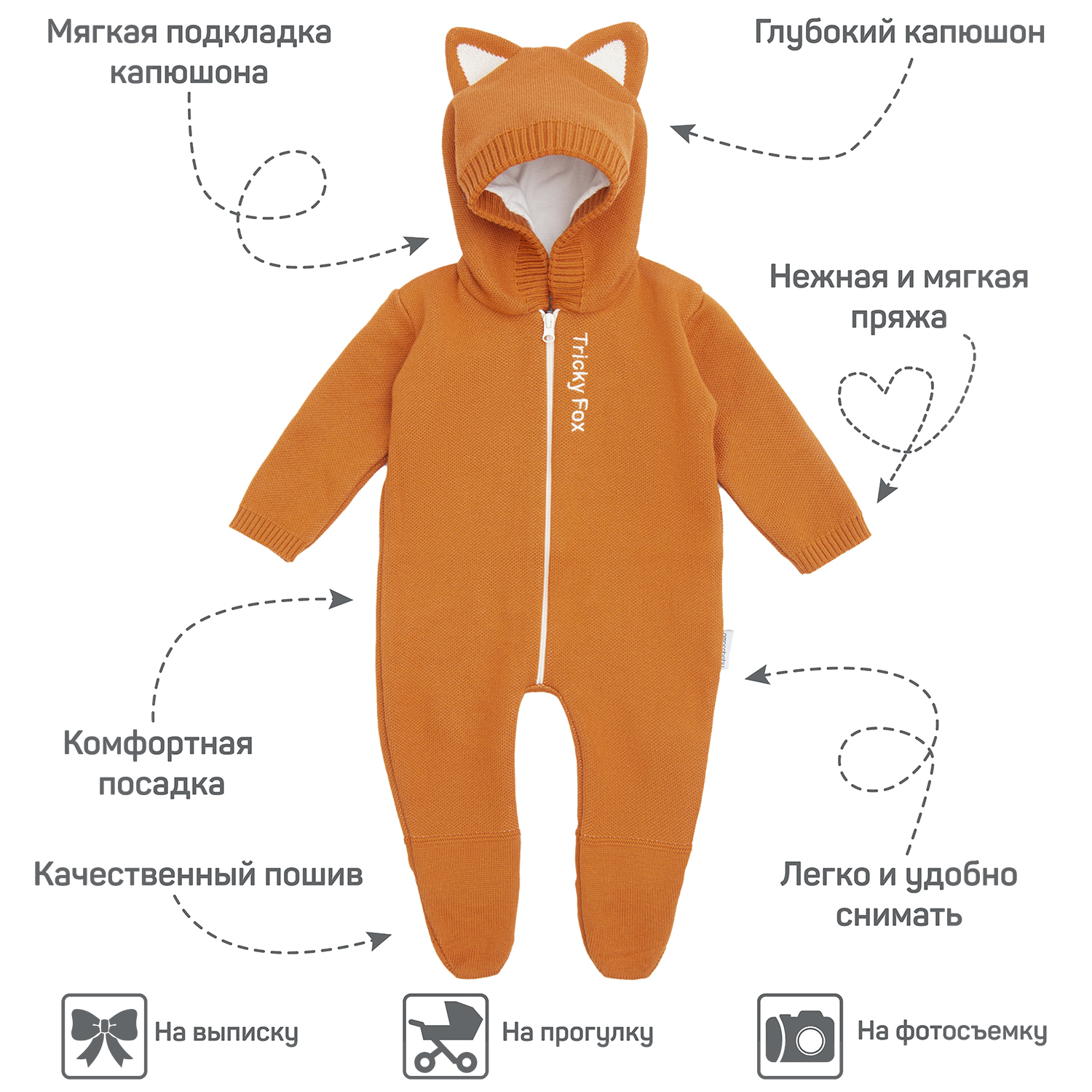 Комбинезон Amarobaby AB-OD21-PLF302/05 - фото 5